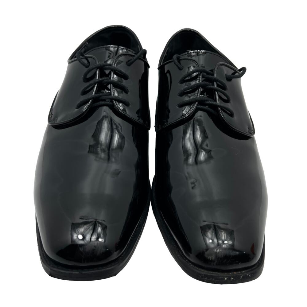 Fabian Couture S110-MX Black Upper Plain Toe Derby Mens 15M Dress Shoes